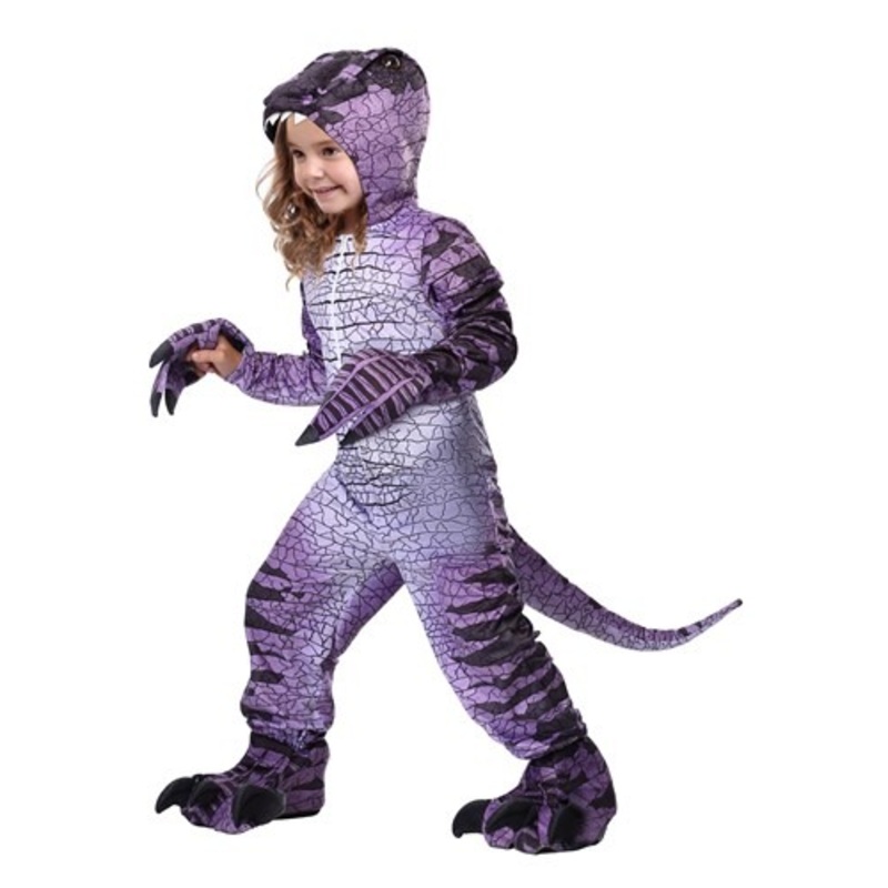 Kid's Ravenous Raptor Dinosaur Costume X-Small