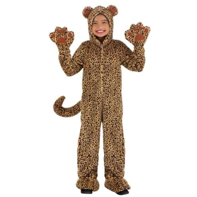 Luxury Leopard Costume for Kids Small