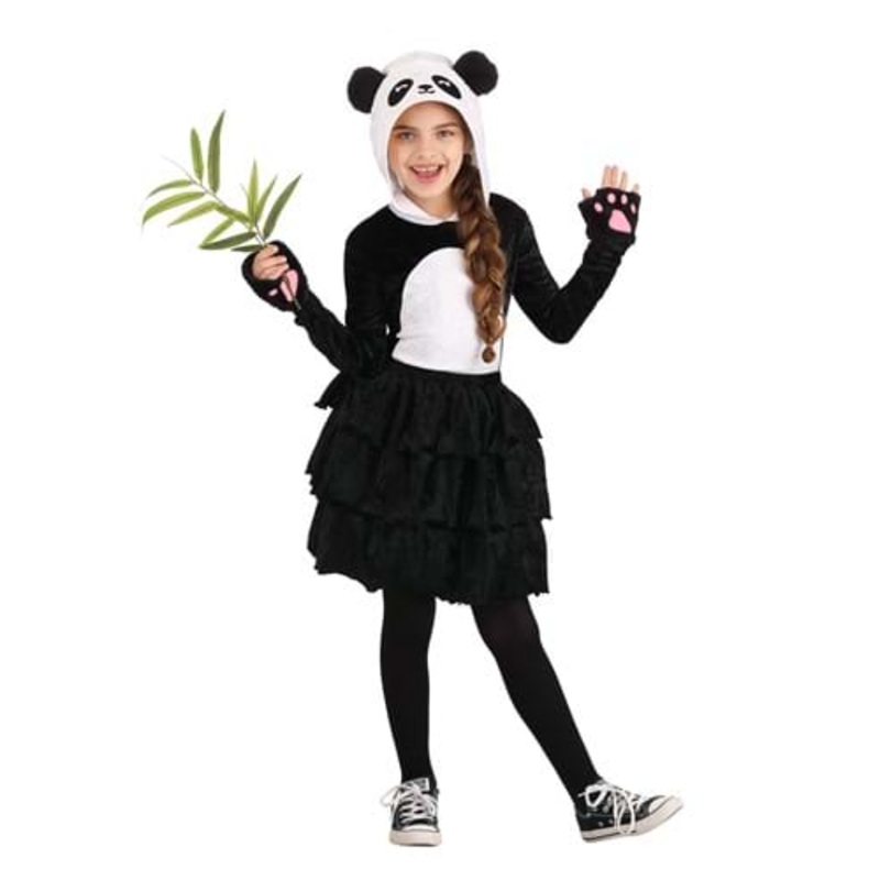 Party Dress Panda Costume for Kids Small