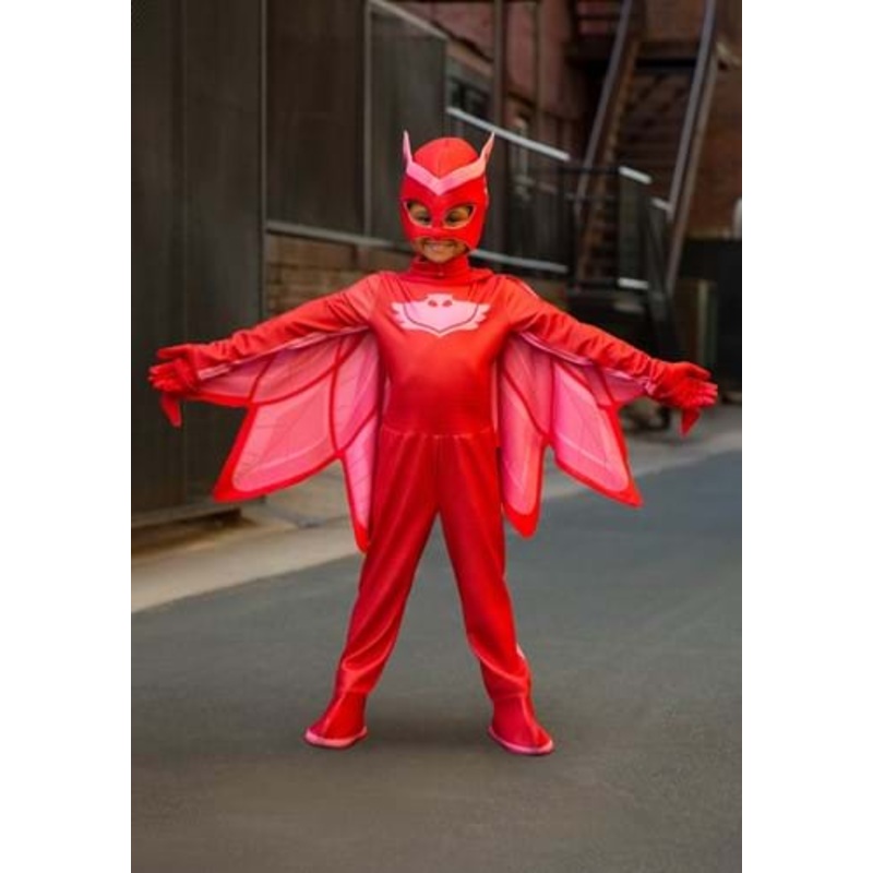 PJ Masks Deluxe Owlette Girl's Costume 2T