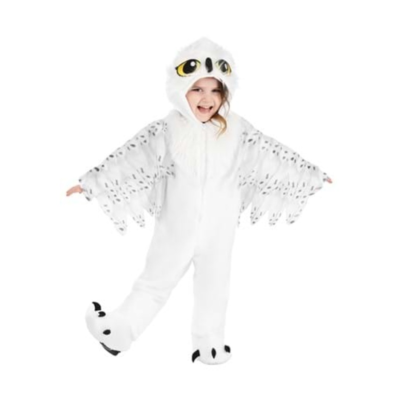Plush White Owl Costume for Toddlers 2T