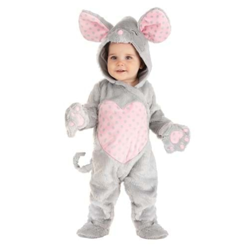 Polka Dot Mouse Costume for Infants 0/3 Months