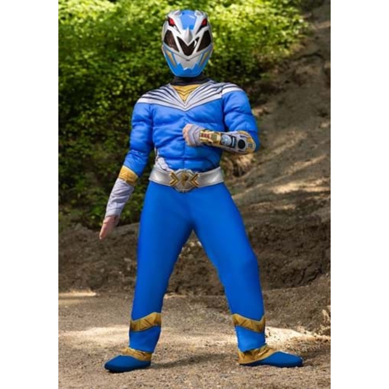 Power Rangers Cosmic Fury Blue Ranger Costume for Boys X-Small