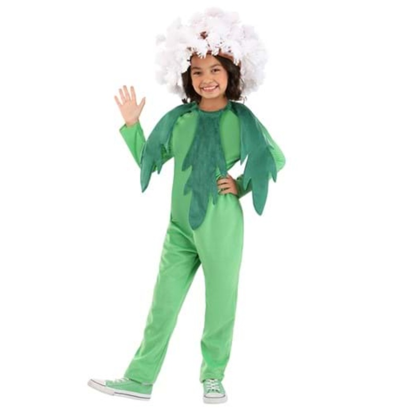 Puffball Dandelion Costume for Kids Small