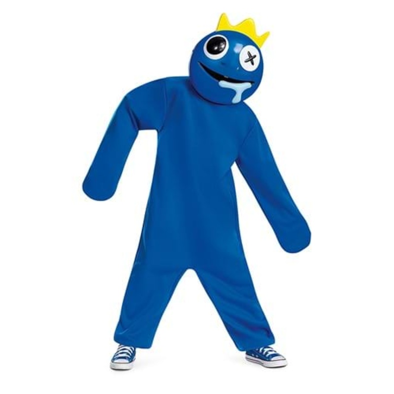 Rainbow Friends Blue Classic Costume for Kids Small
