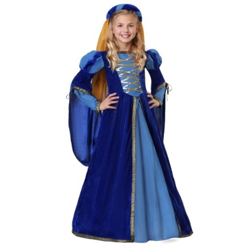 Renaissance Queen Costume for Girls X-Small