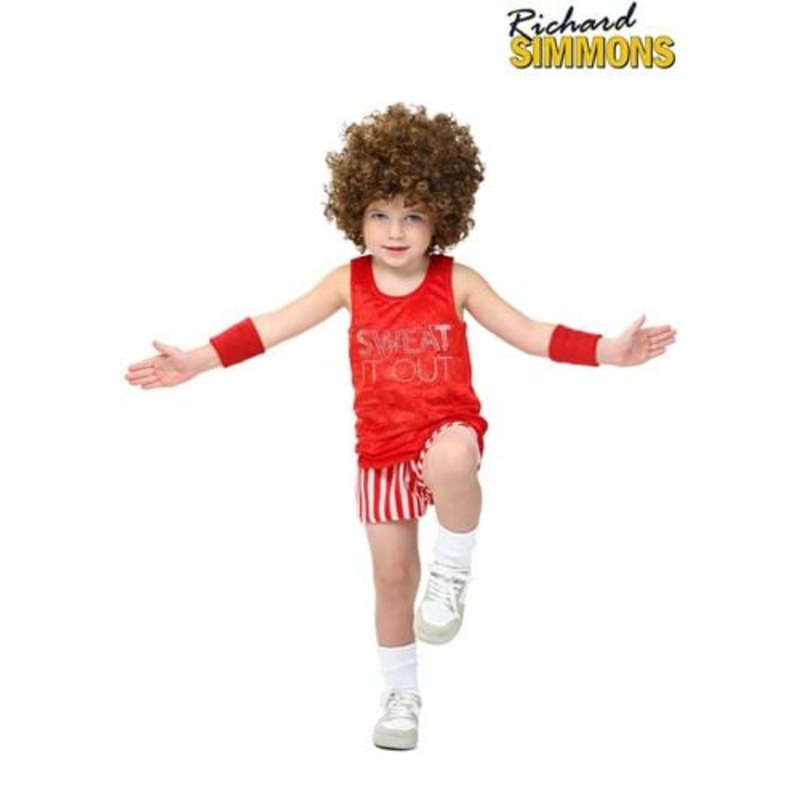 Toddler Richard Simmons Costume 2T