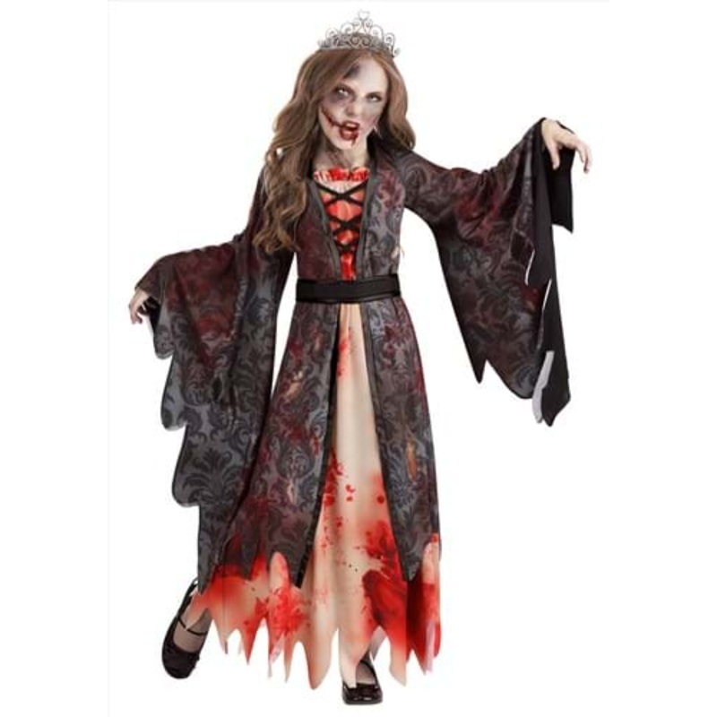 Zombie Princess Kid's Costume Large