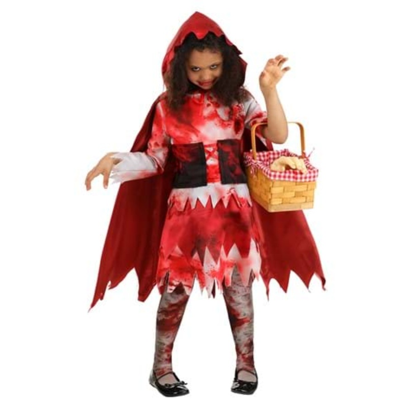 Zombie Red Riding Hood Girl's Costume X-Small