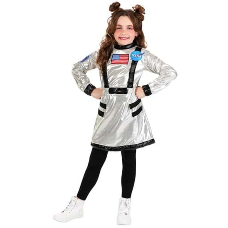 Astronaut Costume Dress for Girls Small