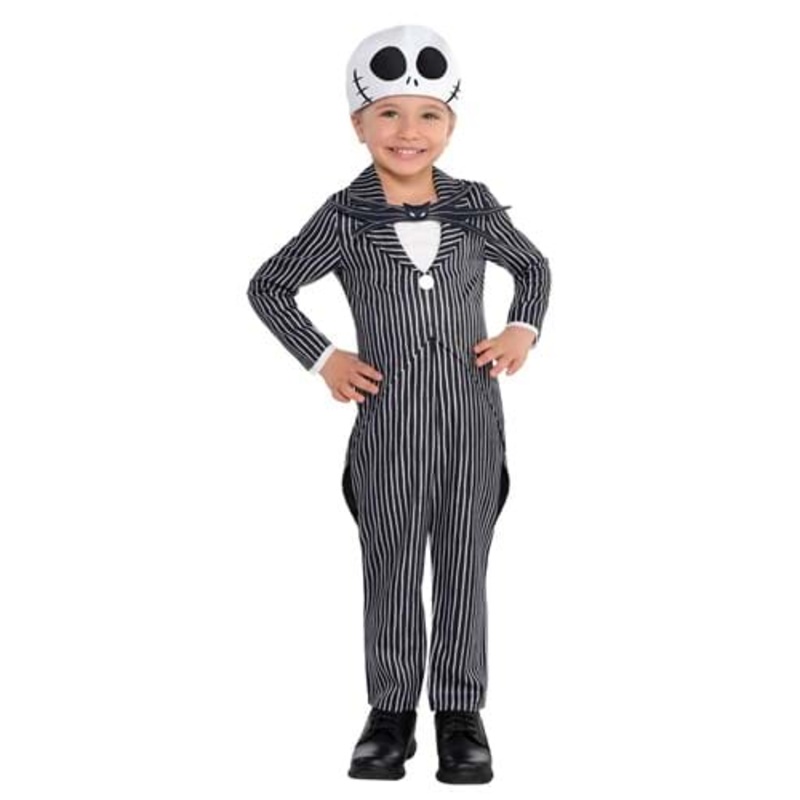 Boy's Toddler Jack Skellington Costume 3T/4T