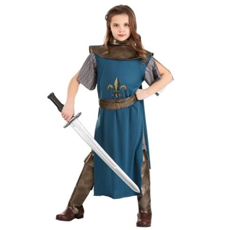 Brave Joan of Arc Costume for Kids Small