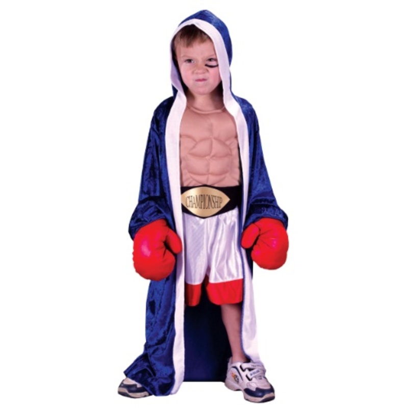 Child Lil' Champ Boxer Costume Small (4-6)