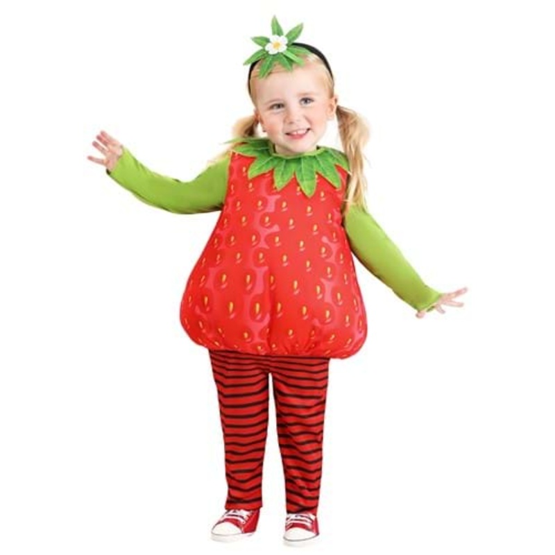Classic Strawberry Costume for Toddler 18 Months