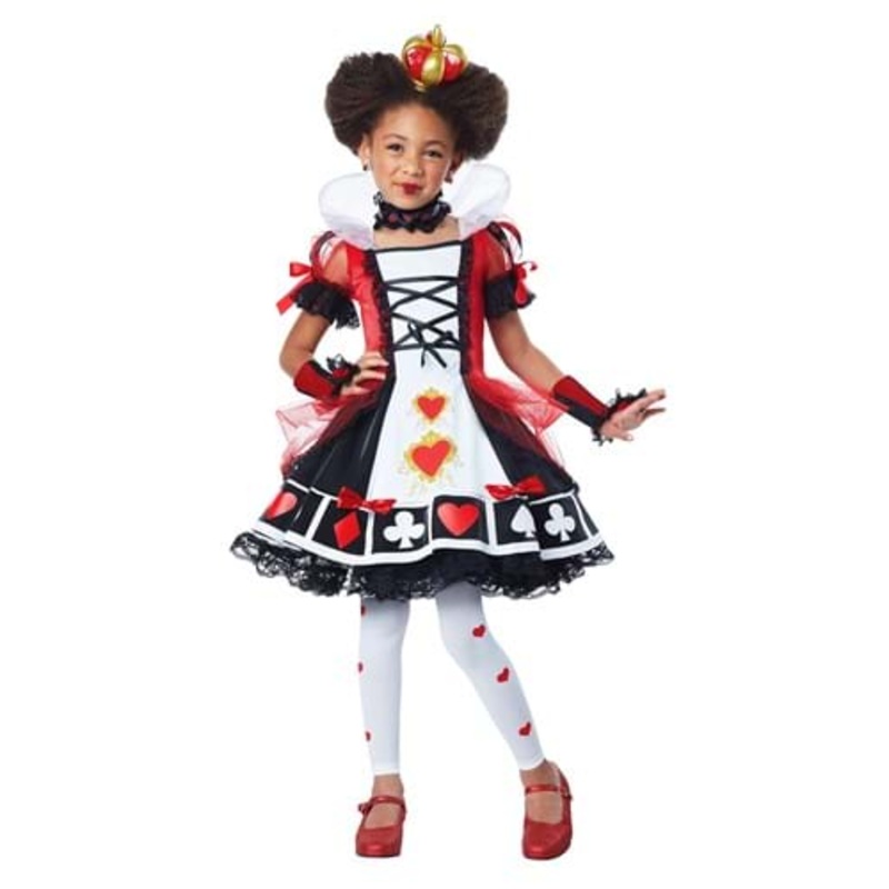 Deluxe Queen of Hearts Costume for Kids X-Small