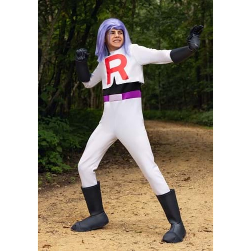Deluxe Team Rocket James Boy's Teen Costume Teen