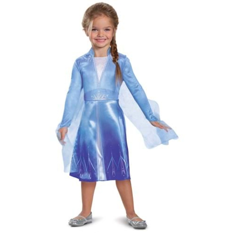 Frozen Elsa Travelling Dress Costume for Girls 3T/4T