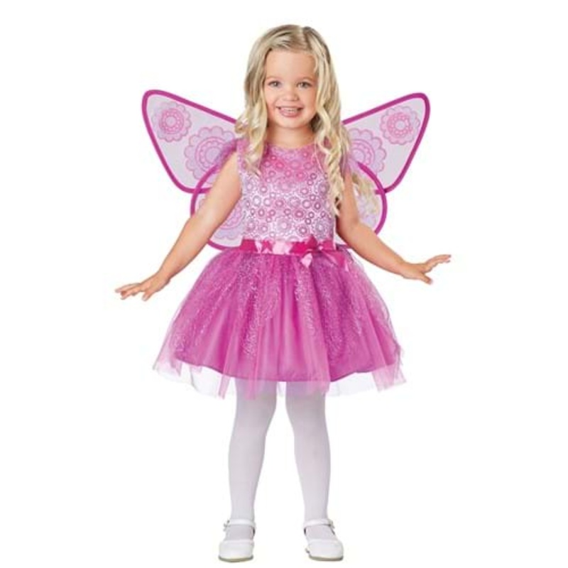 Girl's Pink Fairy Toddler Costume 12/18 Months