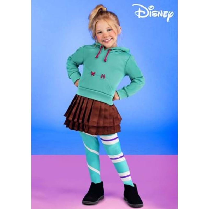 Girl's Vanellope Wreck it Ralph Toddler Costume 4T
