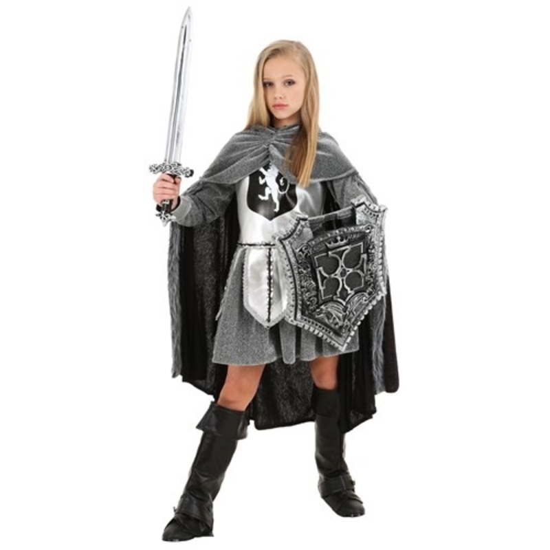 Girl's Warrior Knight Costume X-Small