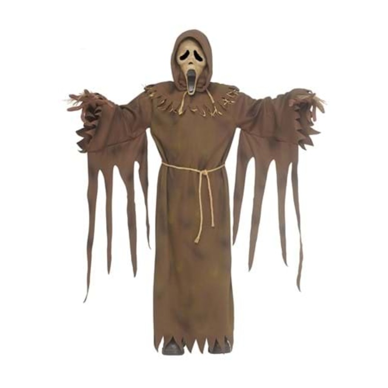 Kid's Scarecrow Ghost Face Costume Medium