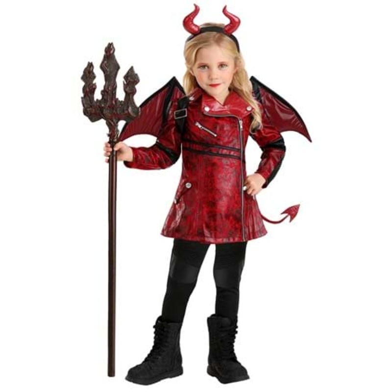 Leather Devil Toddler Costume 2T
