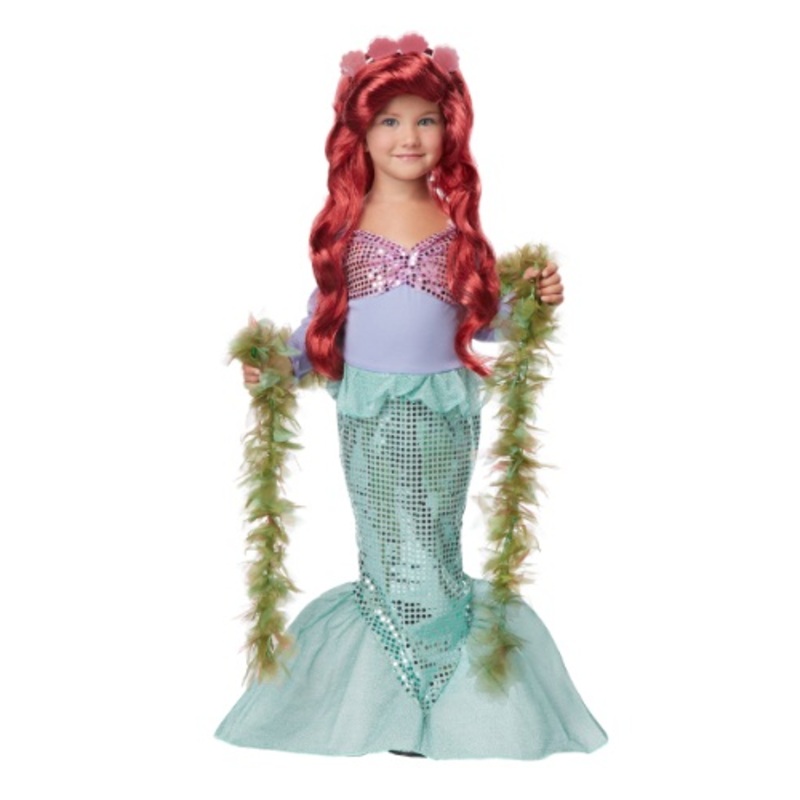 Mermaid Costume for Toddlers Toddler (3-4)
