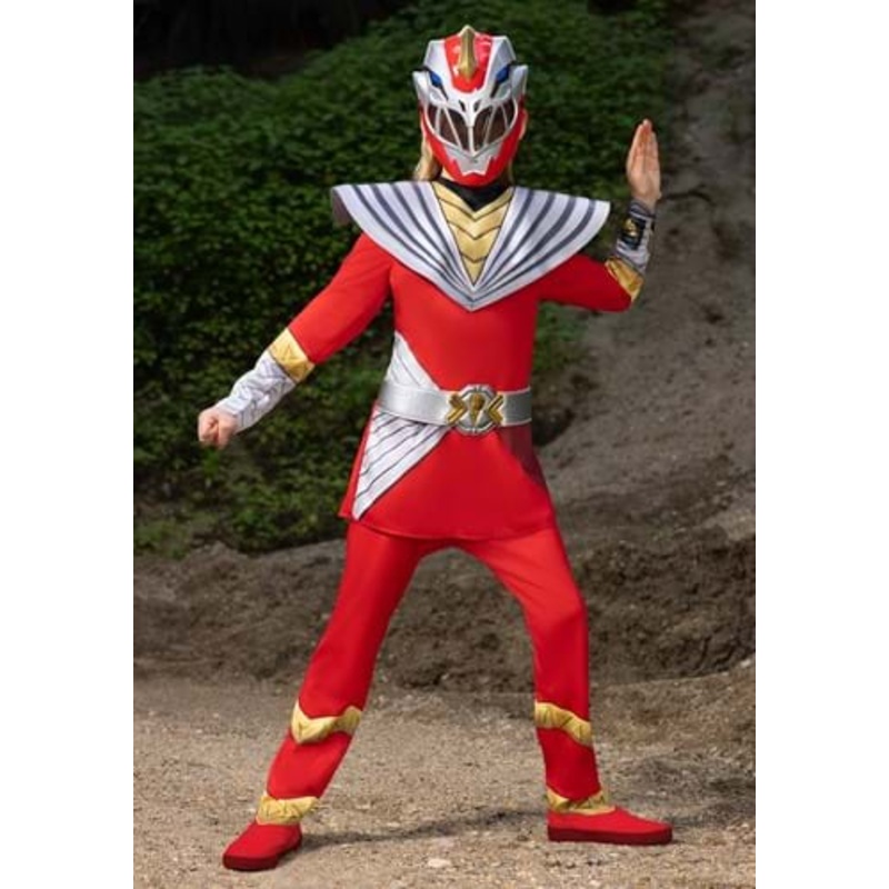 Power Rangers Cosmic Fury Red Ranger Costume for Girls Small