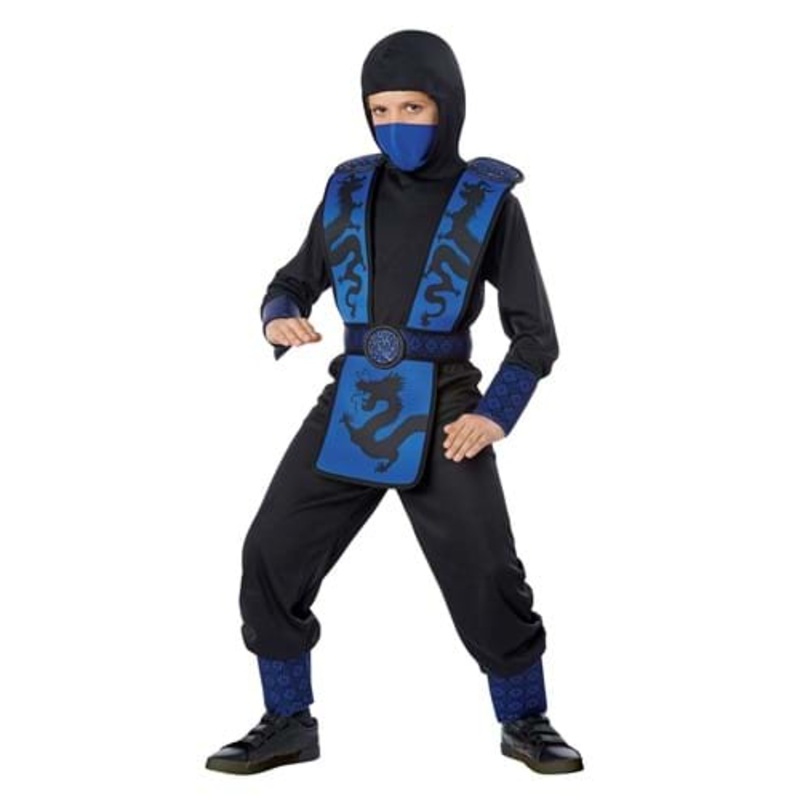 Regal Blue Ninja Costume for Boys 2T/4T