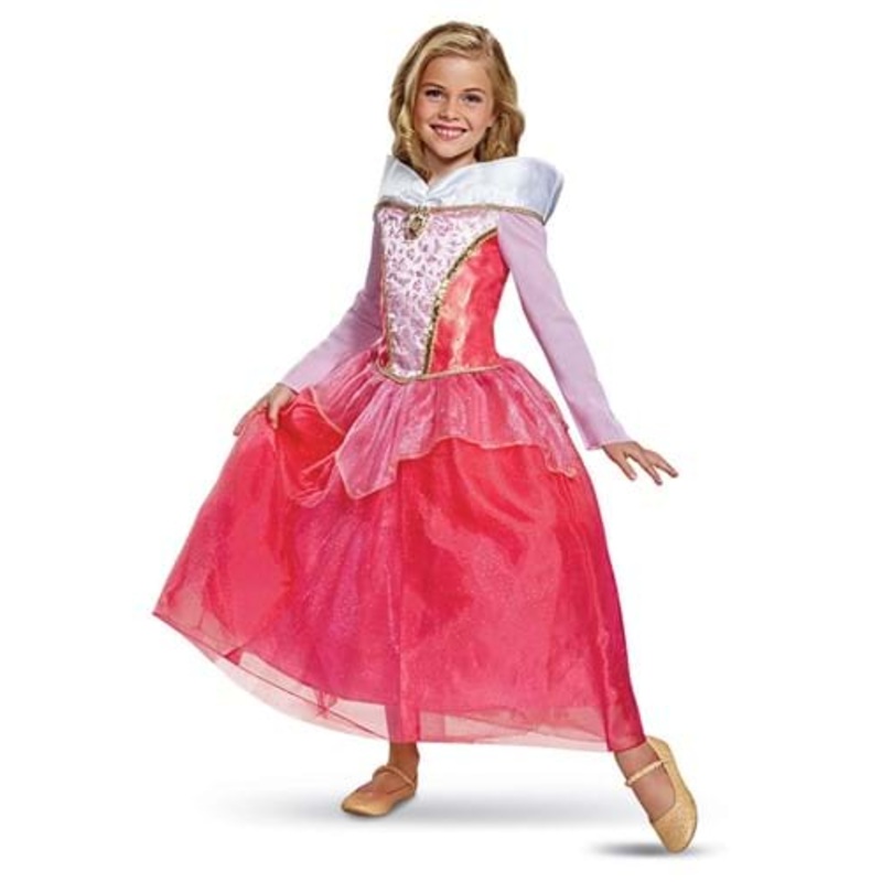 Sleeping Beauty Aurora Deluxe Costume for Girls 3T/4T