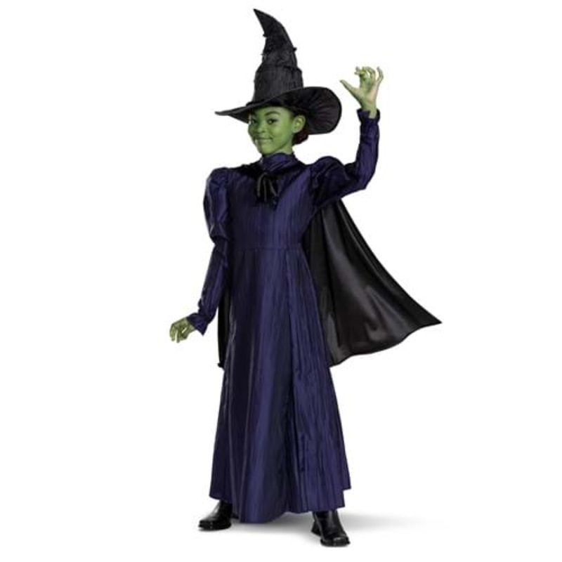 Wicked Deluxe Elphaba Costume for Girls 3T/4T