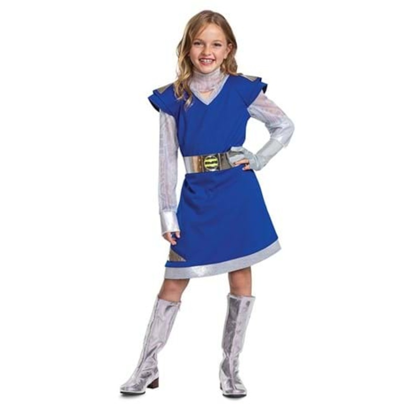 ZOMBIES 3 Girl's Classic Addison Alien Costume Dress Size 4/6
