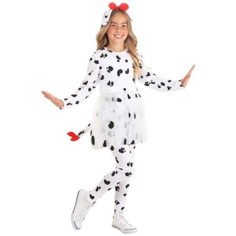 Adorable Girl's Dalmatian Costume X-Small