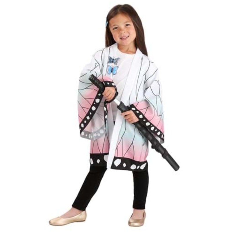 Anime Butterfly Costume Robe for Girls Medium