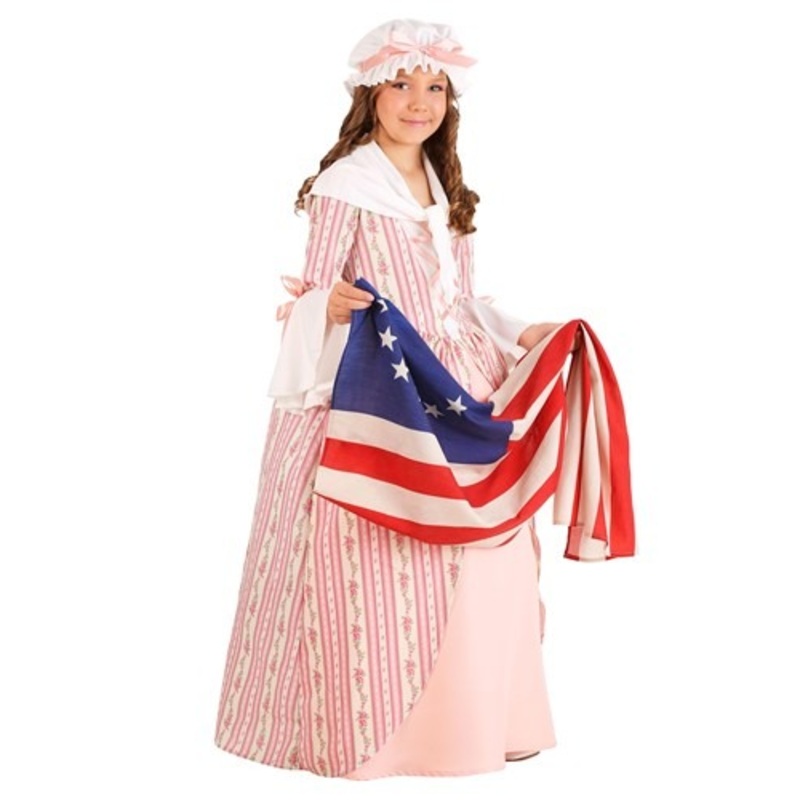 Betsy Ross Costume for Girls Small