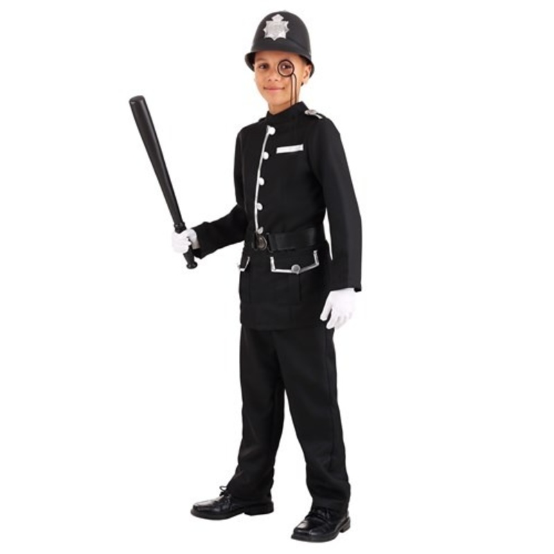 British Bobby Costume for Kids Small
