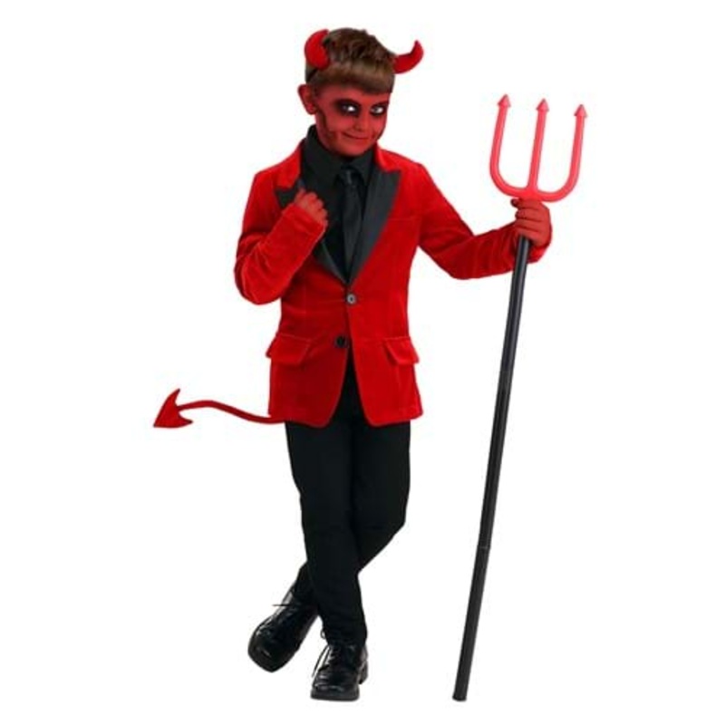 Dashing Devil Boy's Costume Small