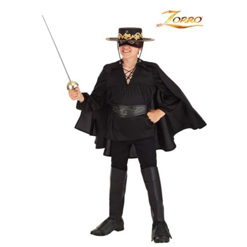 Deluxe Zorro Kid's Costume X-Small