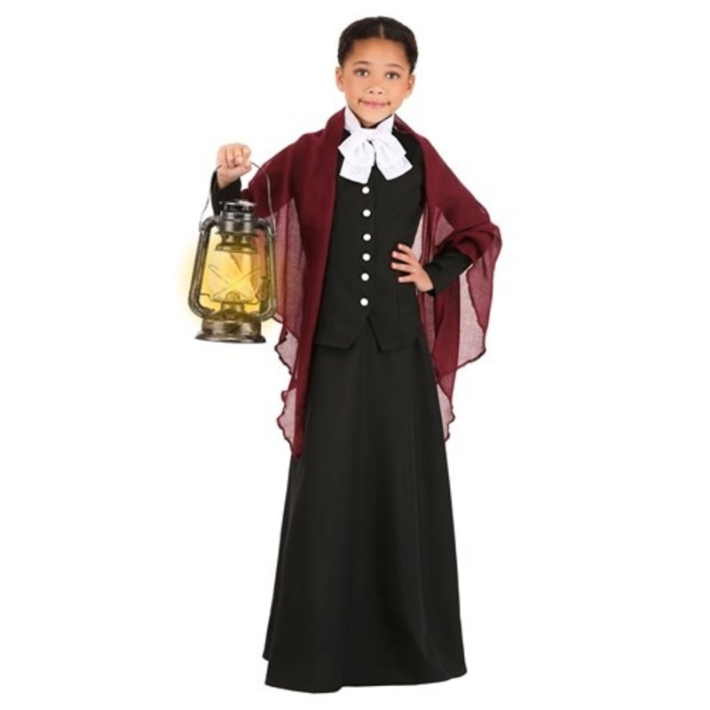 Girl's Harriet Tubman Costume Small