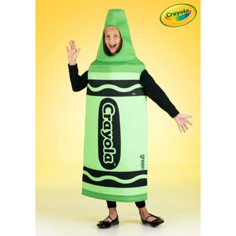 Green Crayola Crayon Kid's Costume X-Small