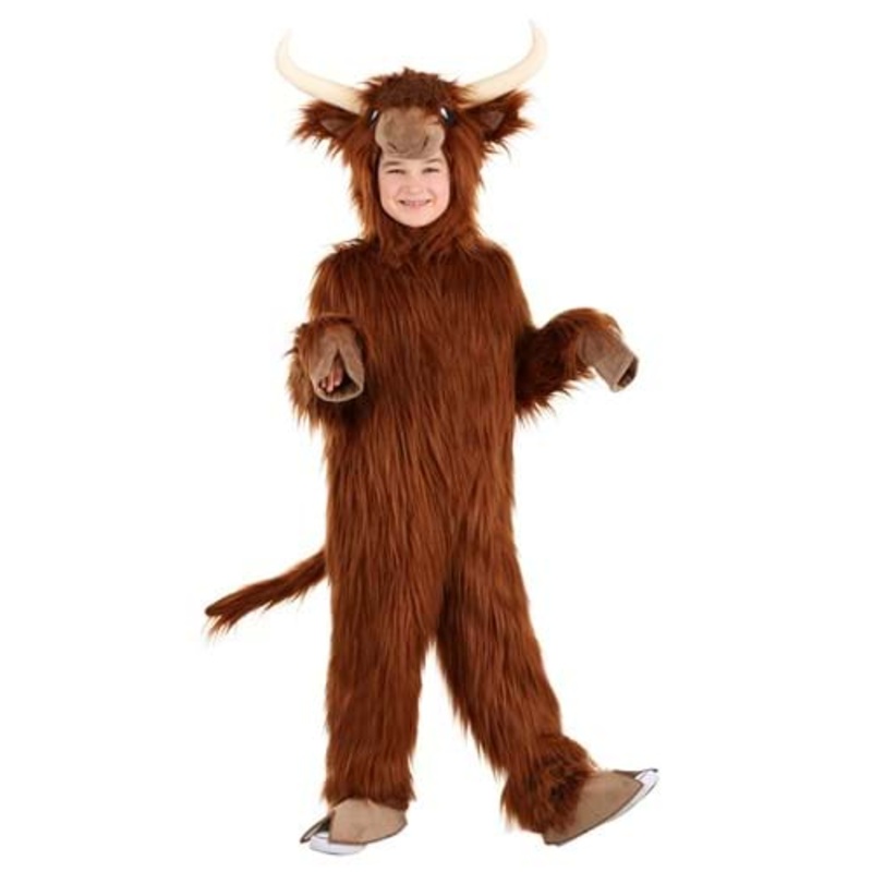 Highland Cow Costume for Kids Small