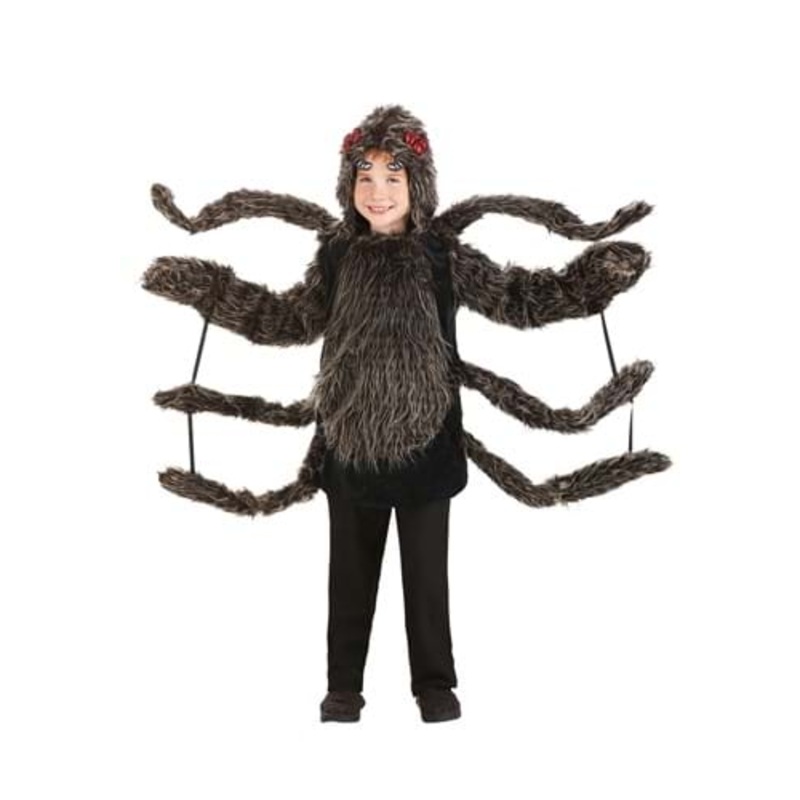 Hooded Tarantula Costume for Kids X-Small
