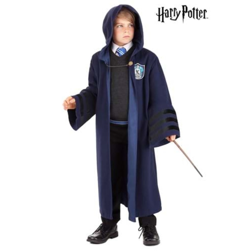 Kids Harry Potter Vintage Hogwarts Ravenclaw Robe Standard