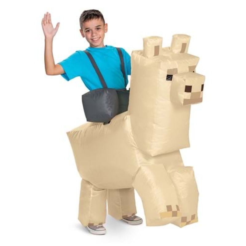 Minecraft Inflatable Llama Ride-On Costume for Kids Standard