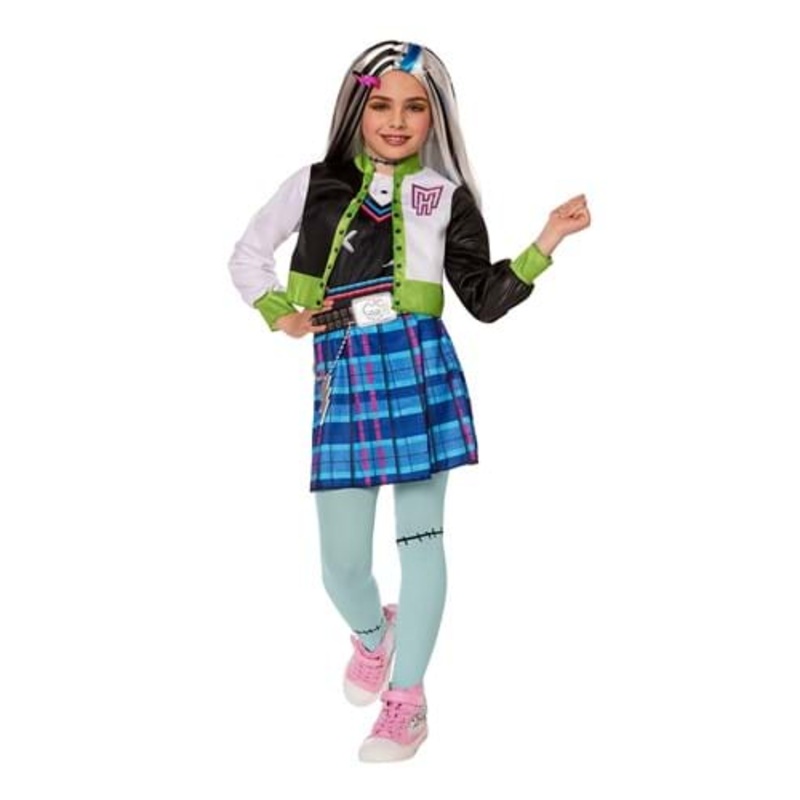Monster High Child Frankie Stein Costume for Girls Medium
