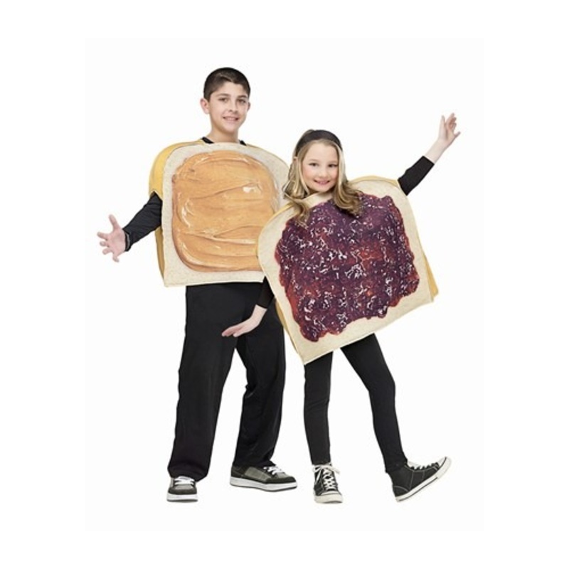 Peanut Butter and Jelly Kids Costume Standard