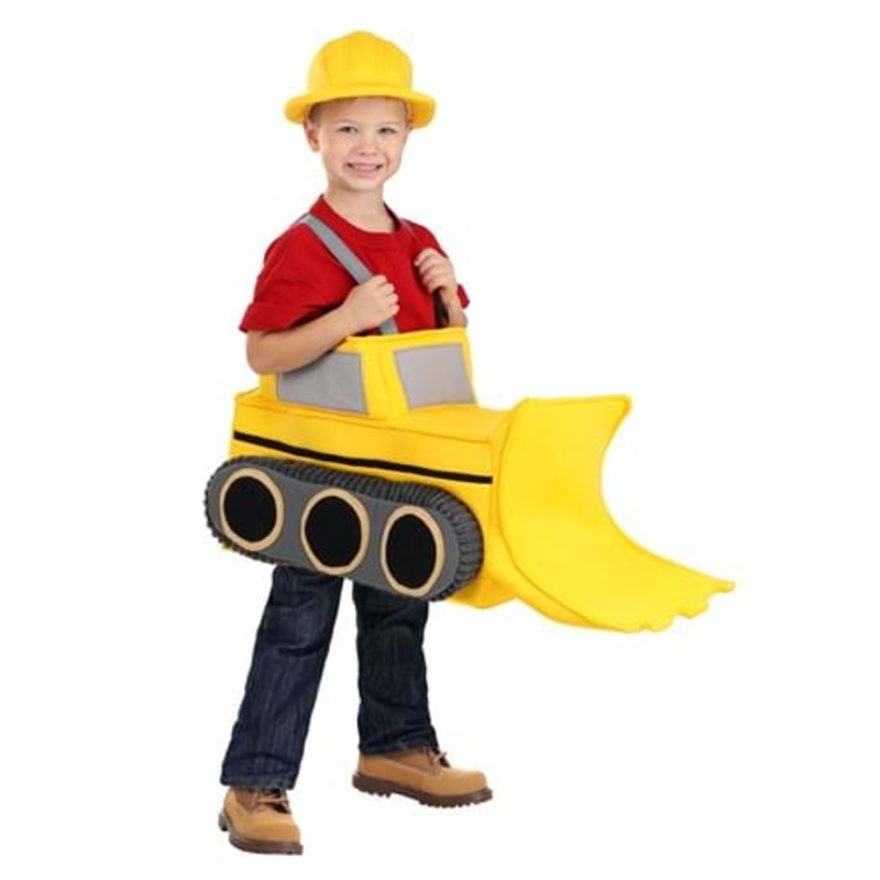 Ride in Bulldozer Costume for Toddlers Standard