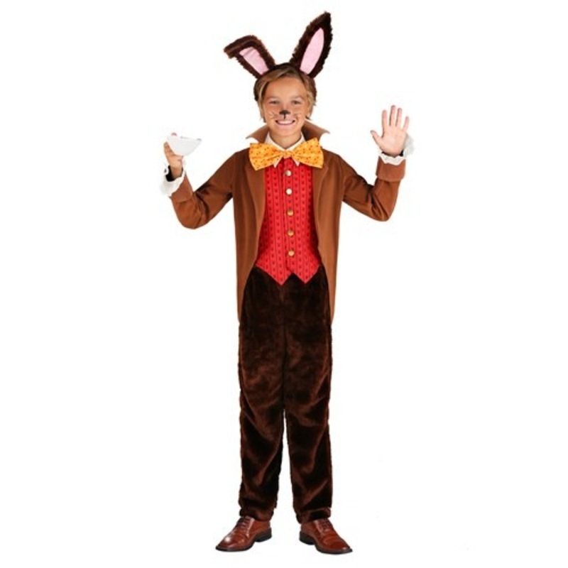 Tea Time March Hare Costume for Kids Small