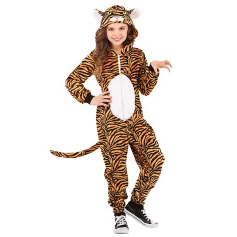 Tiger Onesie Costume for Kids X-Small