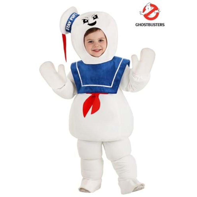 Toddler Deluxe Stay Puft Marshmallow Man Ghostbusters Costume 18 Months